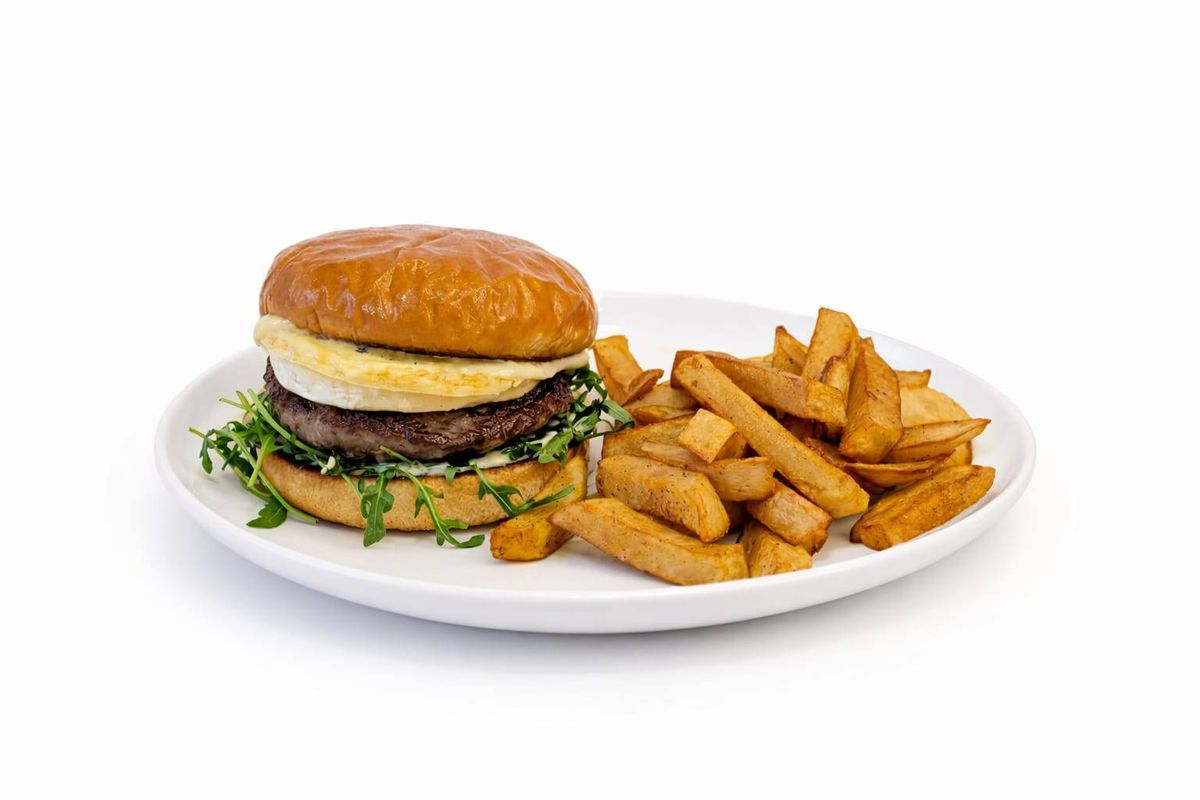 Creamy Camembert Burger